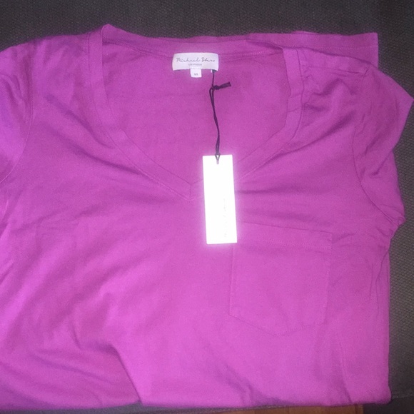 NWT Michael Stars XS Purple T-shirt Dress - Picture 2 of 3